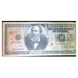 Fantasy Million Dollar Bill