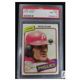 1980 Topps PETE ROSE PSA 8