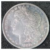 Nicely Toned 1899 Silver Morgan Dollar
