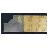 24'x18' Folding Victorian Square, Brass/Wood