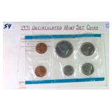 1971 UNC Mint Set, Unopened, US MINT
