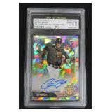 2019 Bowman SIGNED #91/100 Chris Shaw (RC)