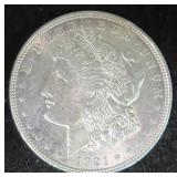 1921 Silver Morgan Dollar