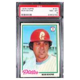 1978 Topps BOB BOONE PSA 8