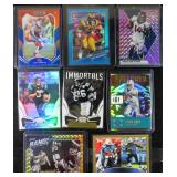 Eight (9) Serial #d Football Cards incl. Rod