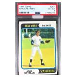 1974 Topps Graig Nettles PSA 4