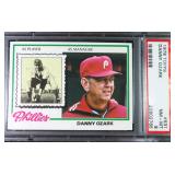 1978 Topps DANNY OZARK PSA 8