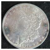 1879 Silver Morgan Dollar, Toned