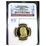 2008-S John Quincy Adams $1 NGC PF 69 UCAM