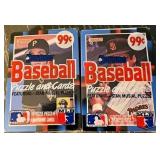 2 1988 Sealed Donruss Baseball Cello pack 36 cards