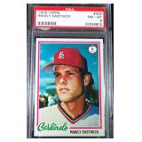 1978 Topps #405 RAWLY EASTWICK PSA 8