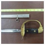 37' Highly Polished Sword and Scabbard, Toledo