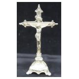 OLD 7.75' Jesus on Cross, Super Patina. Metal