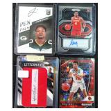 Four Signed Rookie Cards incl. J'Mon Moore