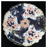 8.5' Victorian Flow Blue Plate, Very Fine
