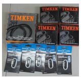 NO SHIP: Timken Roller Bearing & 3/16' Quick Line
