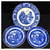 'Willow Ware' Three Pieces Salon and