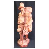 22' Carved Wooden Figure! Rosenberg Estate