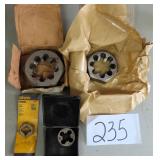 We Ship: Four (4)  Industrial Dies incl. 1.75' &