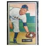 1951 Bowman Baseball Ed Stanky NY Giants