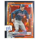 #38/75 Freddie Freeman 2021 Topps, Braves