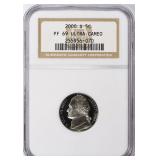 2000-S Jefferson Nickel NGC Proof-69 UC