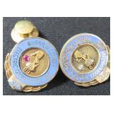 Wharton County Career Pins with Stones