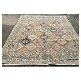 Soumak Hand Tied Rug 9x12