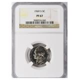 1969-S Jefferson Nickel NGC Proof-67