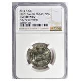 2014-P ATB Quarter Great Smoky Mtns NP NGC Details