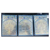 Three (3) Packs of Playing Cards