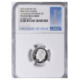 2015-S Roosevelt Dime Silver NGC Proof-69 UC