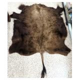 $79 SHIP: 66"x70" Genuine Buffalo Bison Hide Rug