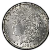 1921-P Morgan Dollar Silver U.S. Philadelphia Mint