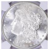 1880-S Morgan Silver Dollar NGC MS-67 (Toned)