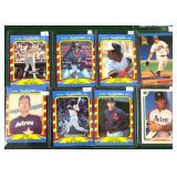 Baseball Cards incl. Mike Scott, Clemens, Rice