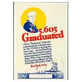 World War II Poster (Navy, 1938) 5605 Graduated