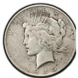 1925-P Peace Dollar Silver U.S. Philadelphia Mint
