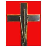 Wooden Cross with Nails, Not Old, NO SHIPPING