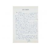 Jackie Robinson Signed Letter with PSA/DNA Letter