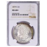 $25,500 NGC Guide: 1879-S Morgan Dollar NGC MS-68+