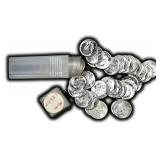 Fifty (50) 90% Silver Roosevelt Dimes