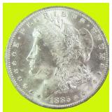 1885-O Silver Morgan Dollar