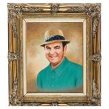 1987 Sam Snead Portrait Artwork