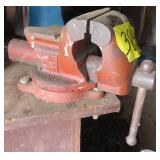 DUNLAP No. 5244 SWIVEL BASE BENCH VISE 3-1/2"