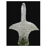 13"H Glass Basket