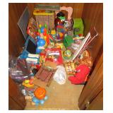 Toys All in Closet Late 1960