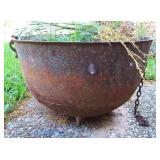24"x23" Cast Iron (you can leave the dirt with us)