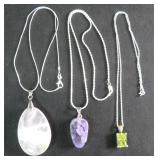 Estate Find Jewelry: Three (3)  Sterling Silver