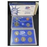 1999 U.S. Proof Set with State Quarters